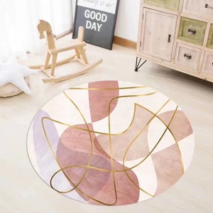 Bedroom Home Decor Chair Mat Green Gold Style Anti Slip Delicate Washable Fashional Design Large Area Rug For Living Room Carpet