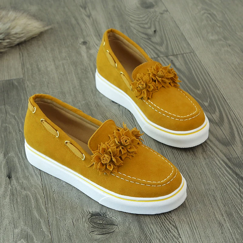 Мода 2020 года женская обувь на плоской подошве кроссовки платформе замшевые