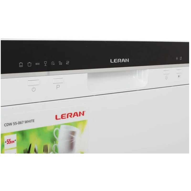 Посудомоечная машина LERAN CDW 55 067 WHITE компактная белая|Посудомоечные машины| |