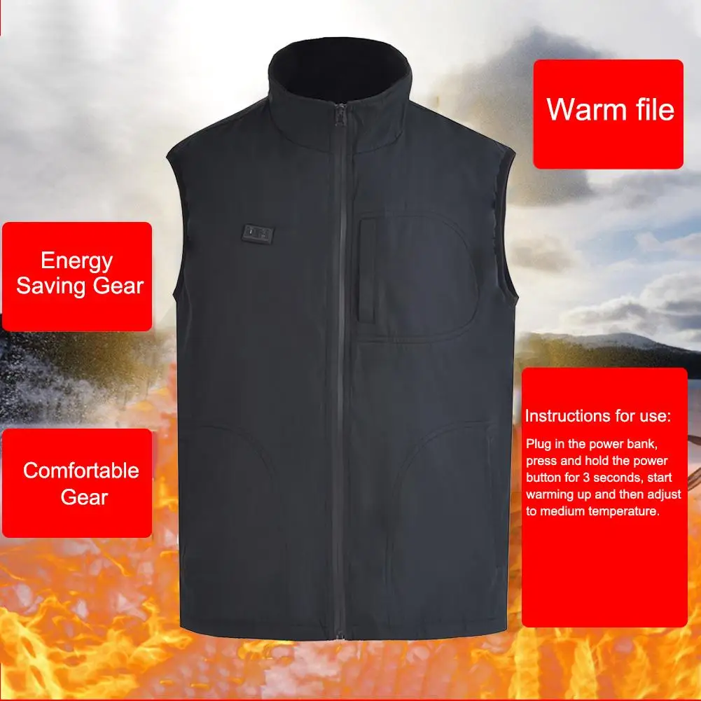 Новый Открытый USB инфракрасный тепловой жилет куртка акупунктурная обработка