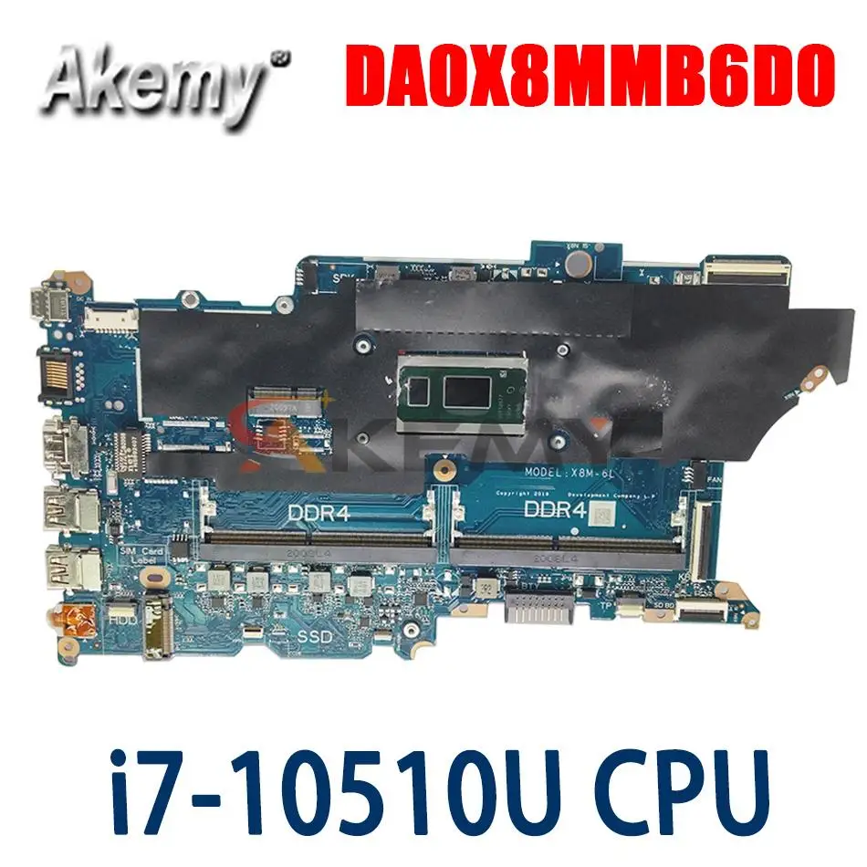 

L78087-601 для HP ProBook 440 G7 450 G7 Материнская плата ноутбука DA0X8MMB6D0 X8M материнская плата W/L78087-001 100% полностью протестирована