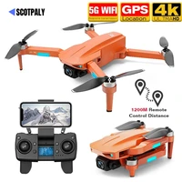 new l700 pro drone 4k profesional 5g gps dron with hd dual camera wifi fpv brushless motor quadcopter helicopter toy