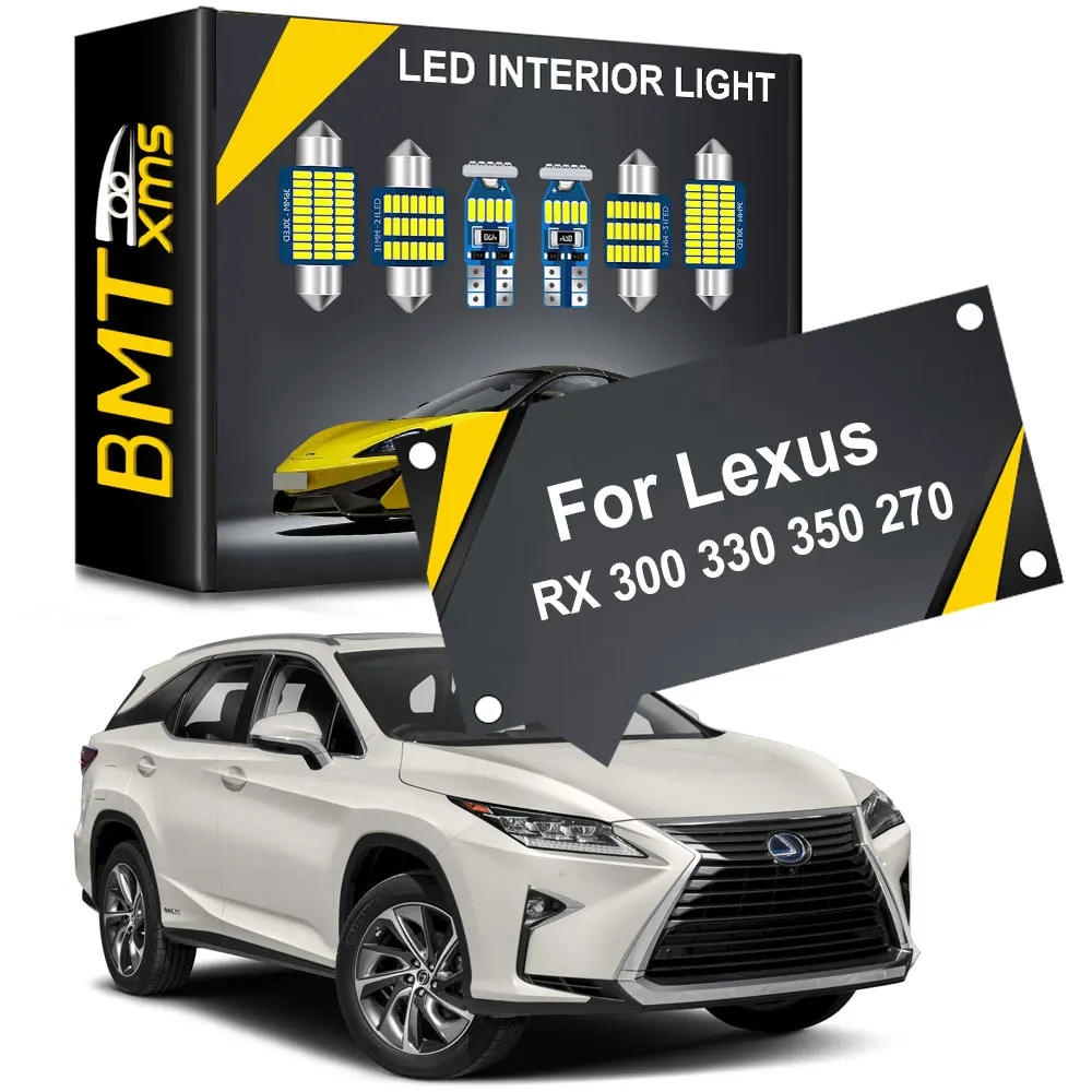 

BMTxms Canbus Auto LED Interior Light For Lexus RX 300 330 350 270 400h 450h RX300 RX330 RX350 RX270 RX400h RX450h 1998-2020