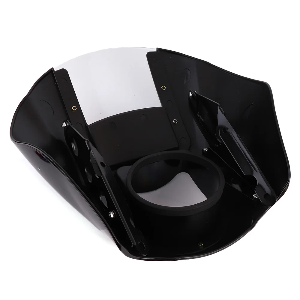 Яркий черный прозрачный лобовое стекло Racer Стиль Drag Racing Viper обтекатель экранная