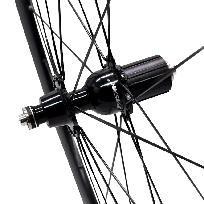 Verkaufen Straße Fahrrad 700C Laufradsatz Aluminium Legierung 2 Versiegelt Lager 40mm Felgen 20H 24H V Bremse 12 Geschwindigkeit Flache Speichen Fahrrad Räder