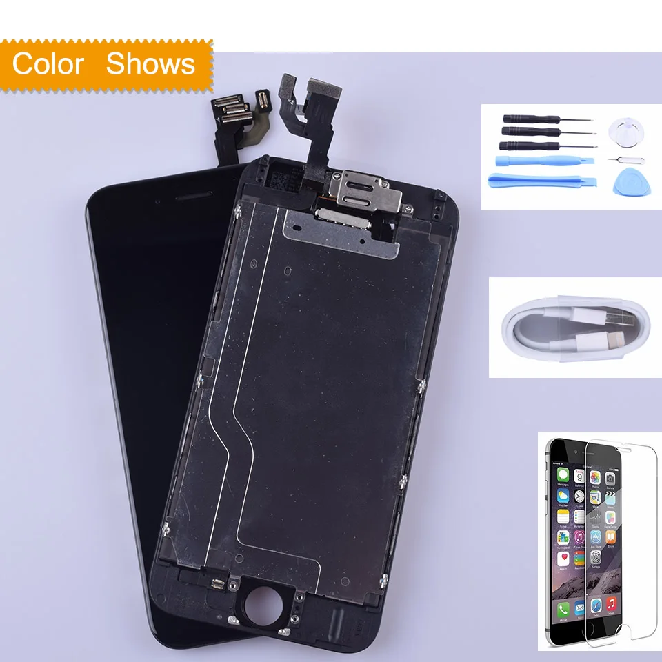 ЖК экран LCD для iPhone 6 дисплей дигитайзер сенсорный Полный с небольшими частями