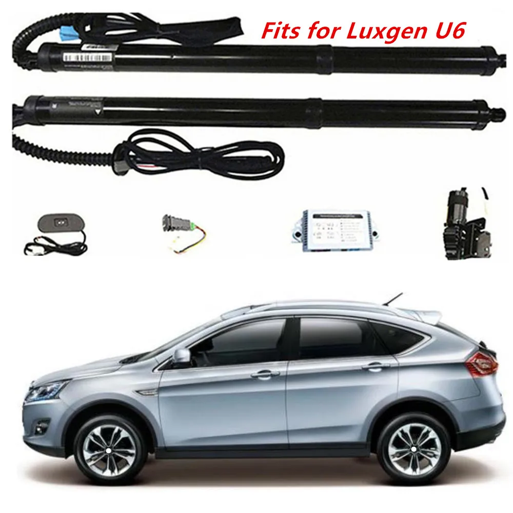 Подходит для Luxgen U6 2012+ car caccessorie Интеллектуальный Электрический задний шлюз модифицированный багажник поддержка стержня задний переключатель двери