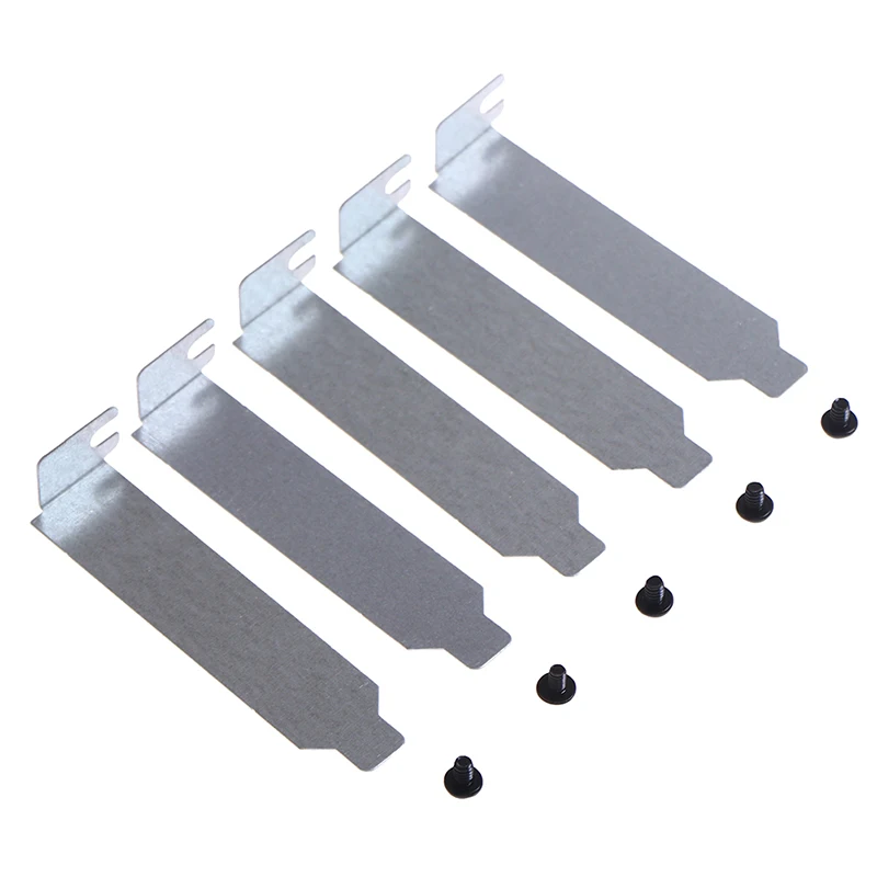 5 шт./лот крышка слота PCI Пылезащитный фильтр заглушка вентилятора вентиляция