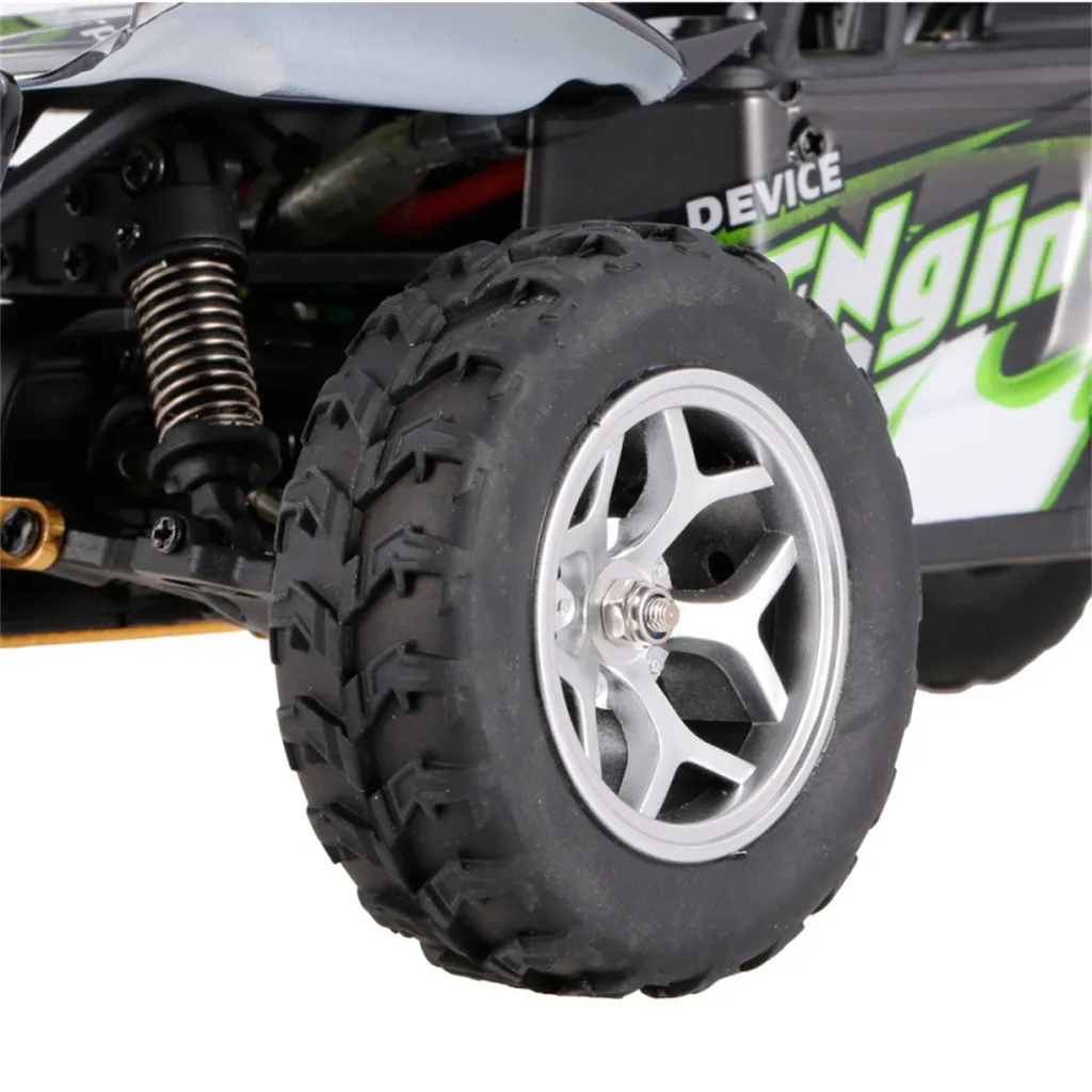 Wltoys 18428 Модернизированный 540 щеточный мотор высокая скорость 40 км/ч 1:18 4D 2,4G RC автомобиль