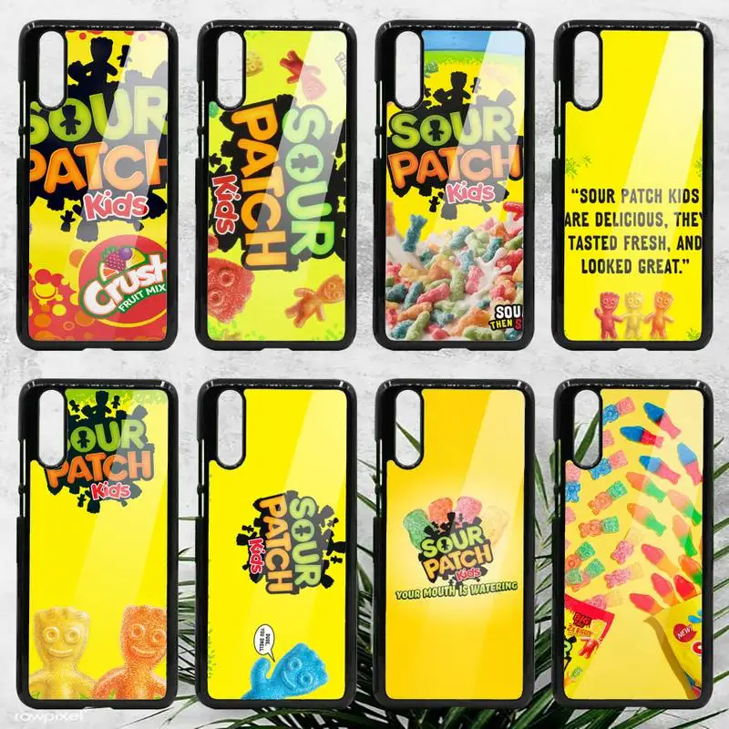 

Cute Candy Sour Patch Kids Phone Case For Samsung galaxy S note 8 9 20 10 e lite2019 plus pro ultra Hard TPU PC