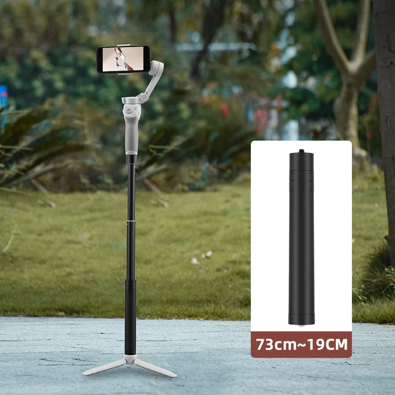Для DJI OM 4/ OSMO Moblie 3/2 удлинитель для штатива шест палка селфи стержень Pocket/ Insta360 One X