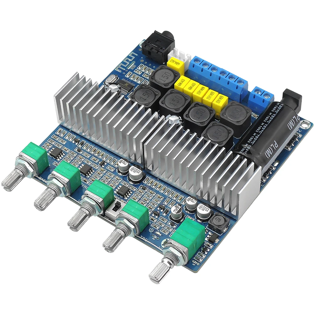 Bluetooth 4 2 TPA3116D2 цифровой 1 Аудио усилитель плата 100 Вт + 50 DC 12-24 В | Инструменты