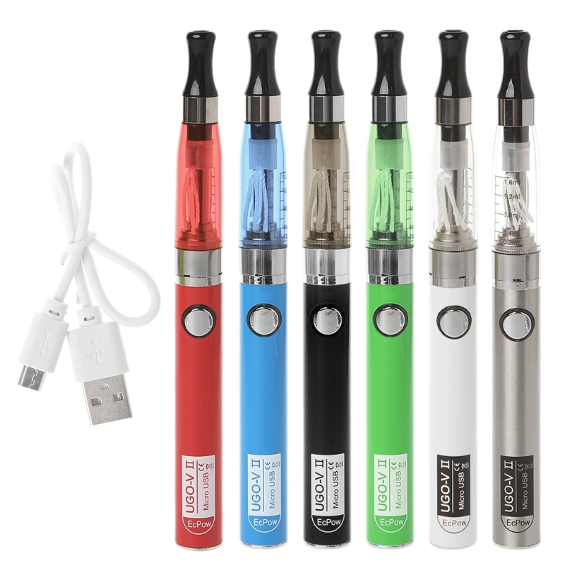 

Ego ce4 kit iniciante cigarro eletrônico, com bateria 650/900/1100mah e carregador usb para atomizador tanque 1.6ml, cigarro ele