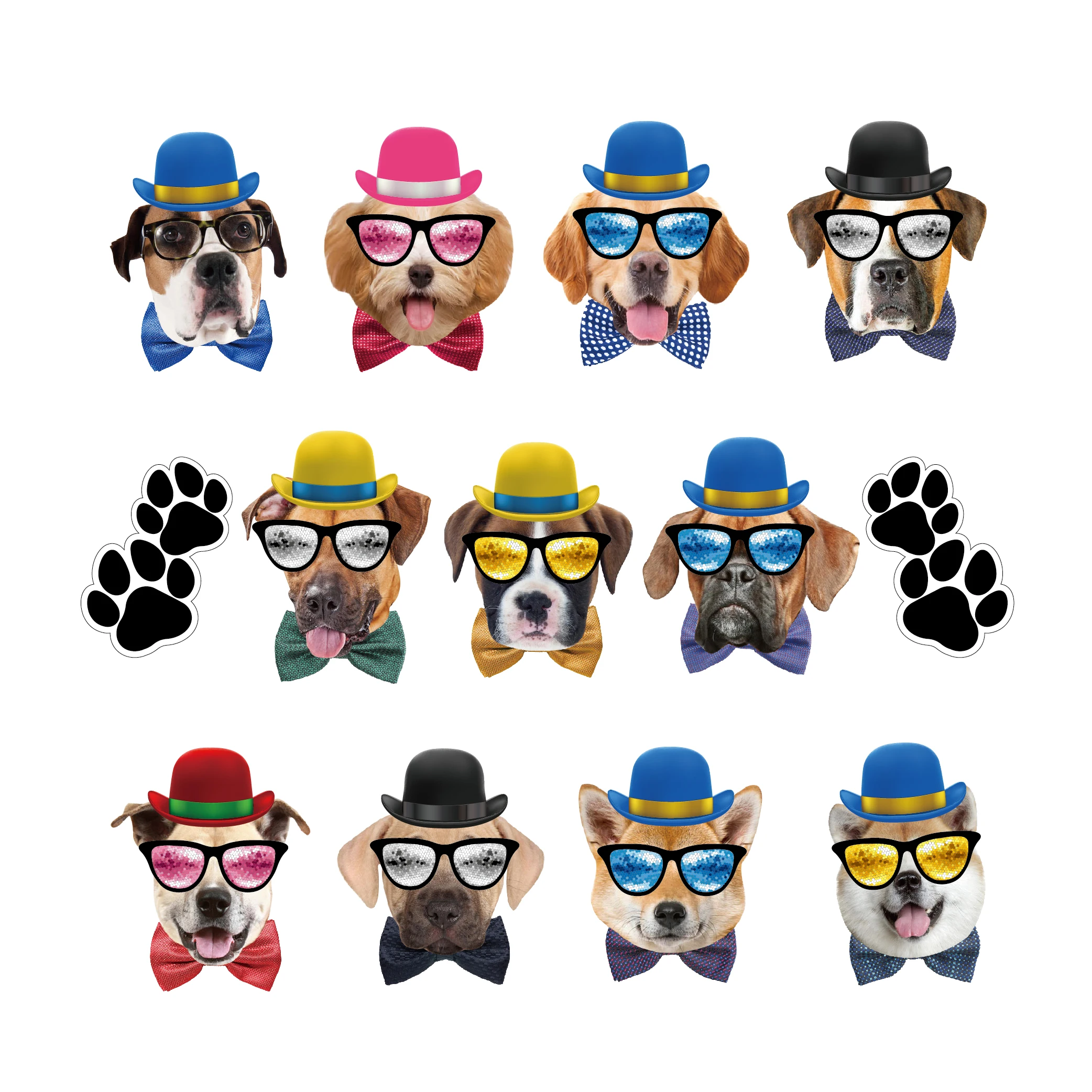 Тематическое украшение для вечевечерние НКИ в виде собаки на день рождения