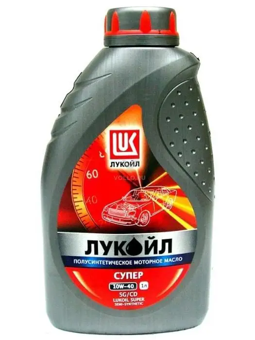 ЛУКОЙЛ СУПЕР 10W 40 SG/CD Lukoil масло моторное полусинтетическое 10W40 1 л.|Моторное масло| |