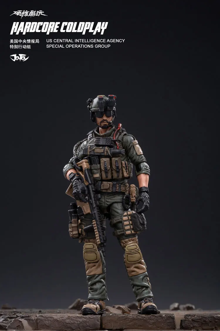 Новинка JOYTOY 1/18 фигурки 2 шт Морской корпус военный солдат фигурка модель игрушки коллекция игрушек - Цвет: E-CAVALRY-1 figure