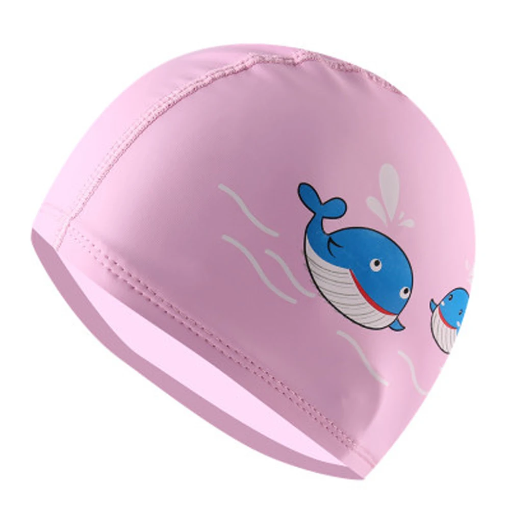 Детская шапочка для плавания с героями мультфильмов девочек и мальчиков