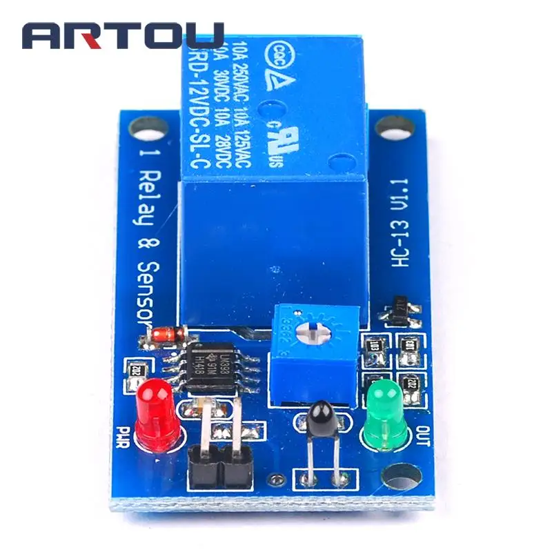 DC 5V 12V 1 канальный модуль датчика температуры|thermal sensor module|temperature modulesensor module |