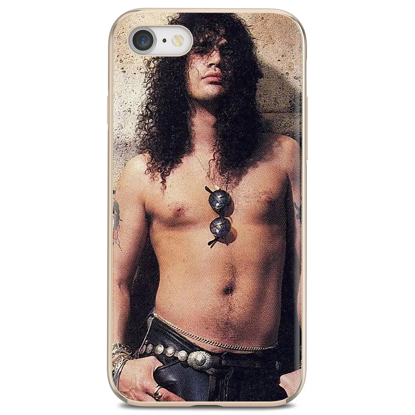 Pepe Le Pew Slash Guitar Guns n Roses для iPhone 11 Pro 4 4S 5 5S SE 5C 6 6S 7 8X10 XR XS Plus Max iPod Touch мягкий чехол |