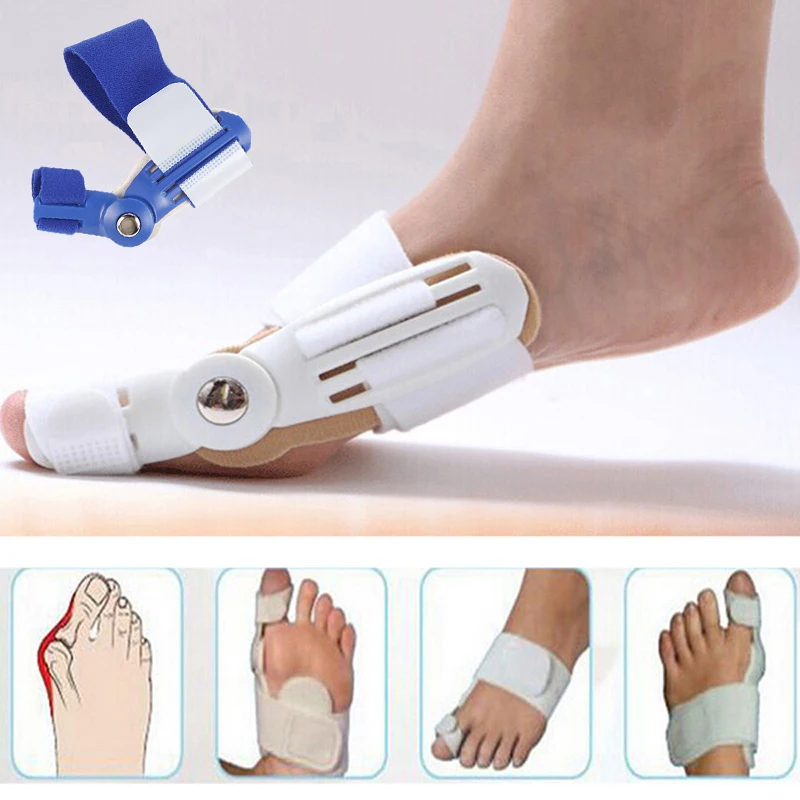 

Big Toe Straightener Corrector Foot Care Bunion Splint Pain Relief Hallux Valgus Correction Orthopedic Supplies Pedicure Tool