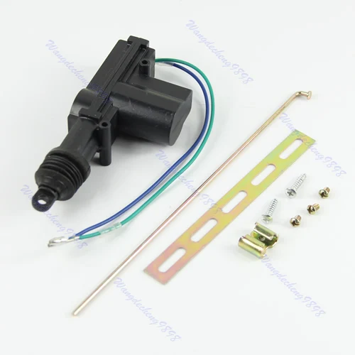 

12V Actuator Motor 2 Wire With Hardware Heavy Duty Power Door Lock Universal Hot