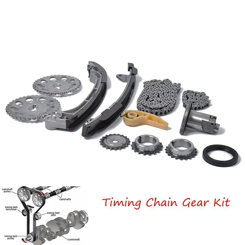 LumiParty зубчатая цепь направляющая цепная Шестерня для Тойота Камри набор зубчатой