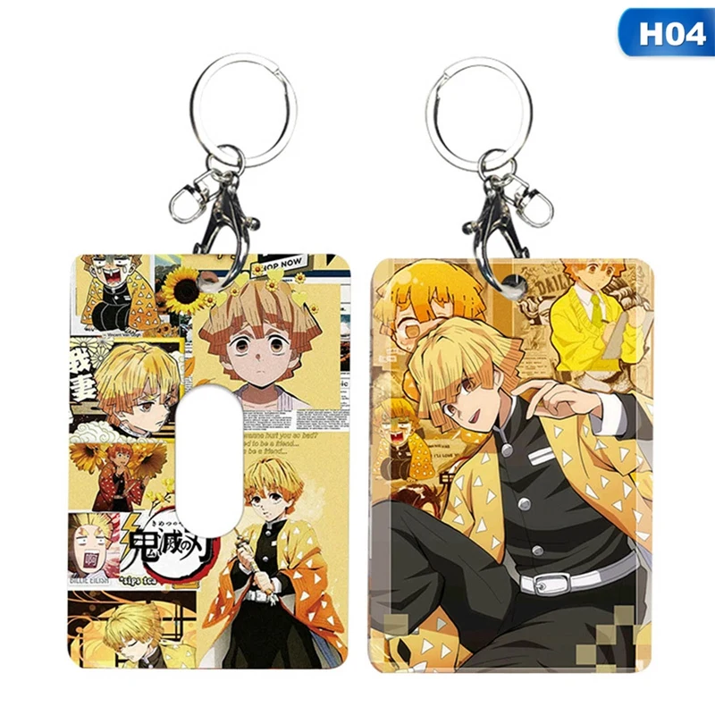 

Anime Cute Card Cover Animation peripheral PCV double-sided painted bus card meal card holder cartoon character