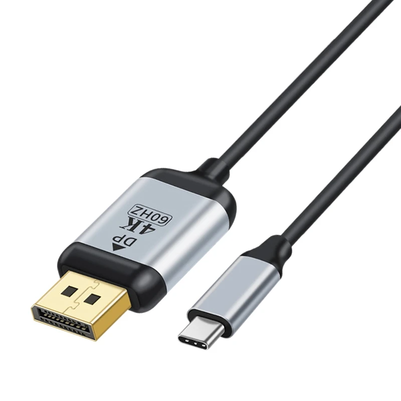 

Проекционная линия jorinдо JD0772, переносная проекционная линия 4K @ 60 Гц типа C к Dp, подходит для мобильных телефонов, ноутбуков, проекторов