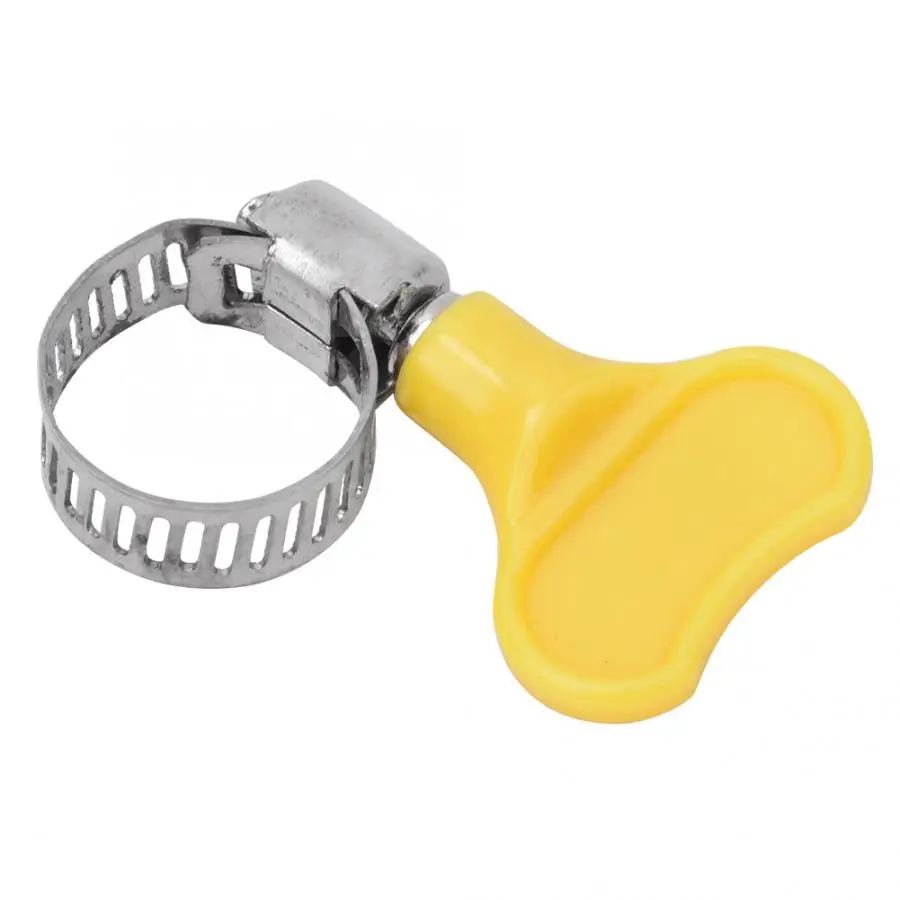 10 Pcs Stainless Steel Hose Clamp with Plastic Handle Pipe Tube Clips Woodworking Clamps | Обустройство дома