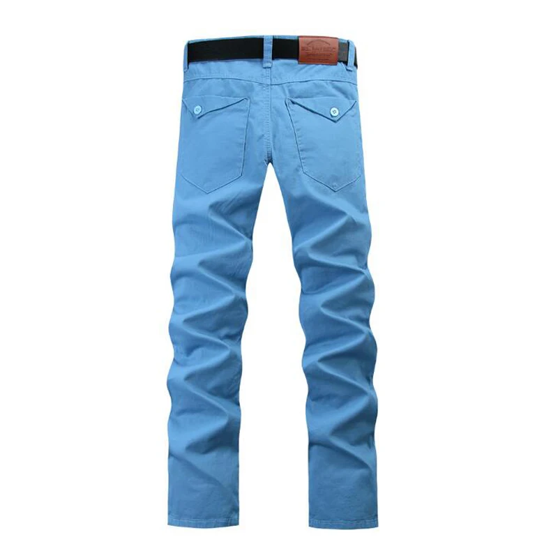 Брюки мужские прямые однотонные деловые повседневные приталенные весна