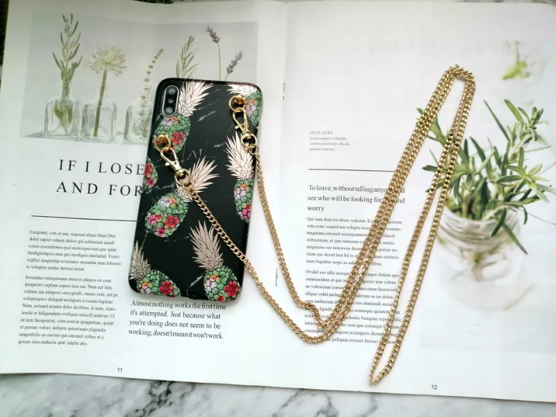 case with strap19 Милый простой волнистый силиконовый чехол для телефона для iphone 11 pro max чехол для iphone XS MAX чехол X XR 6 6S 7 8 Plus ремешок через плечо - Цвет: case with strap19