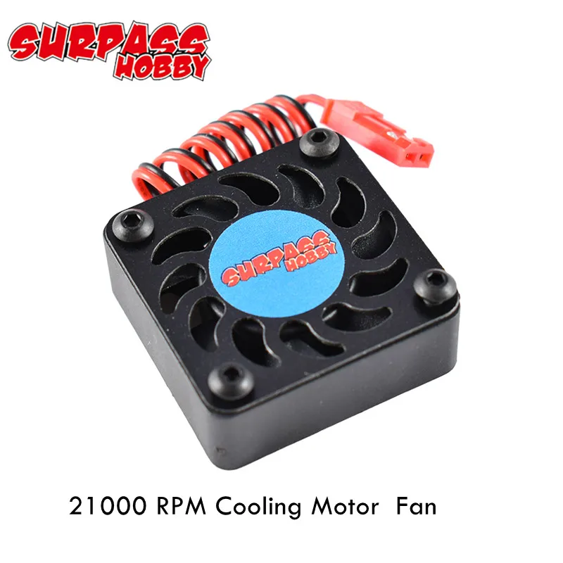 SURPASSHOBBY 21000 RPM Cooling Motor Fan 30*30*10mm Heat Dissipation for for 1/10 RC car-motor ESC fast cooling