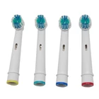 4 шт. головки электрической зубной щетки для Oral B SB-17 Pro-здоровье этапов Interclean белый чистый 3D Excel профессиональный