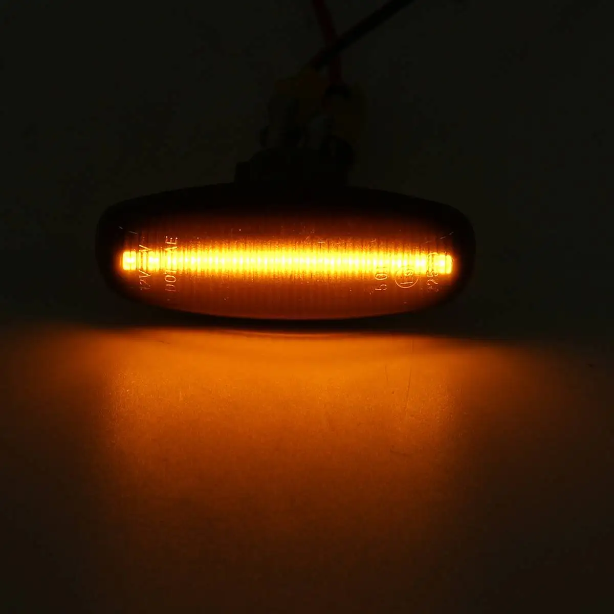 

Pair LED Dynamic Turn Signal Lights Amber Side Marker Repeater Light Lamp for Toyota Yaris Vios 2014 2015 2016 2017 2018 2019