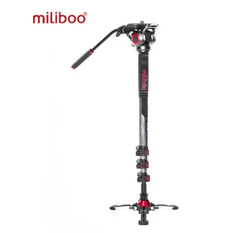 MTT705II-CL carbon Miliboo MTT705Ⅱ Carbon Fiber портативный монопод с жидкой головкой для видеокамеры/штатив для цифровой зеркальной камеры - Цвет: MTT705II-CL carbon