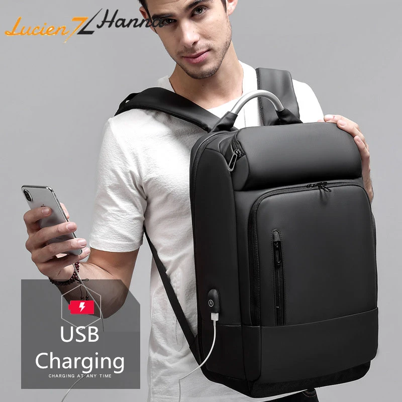 Многофункциональный мужской рюкзак с USB зарядкой сумка для ноутбука 15 6 дюйма