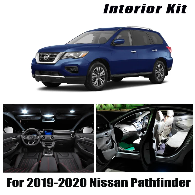 11 шт. автомобильные лампы без ошибок для Nissan 2019 2020 | Автомобили и мотоциклы