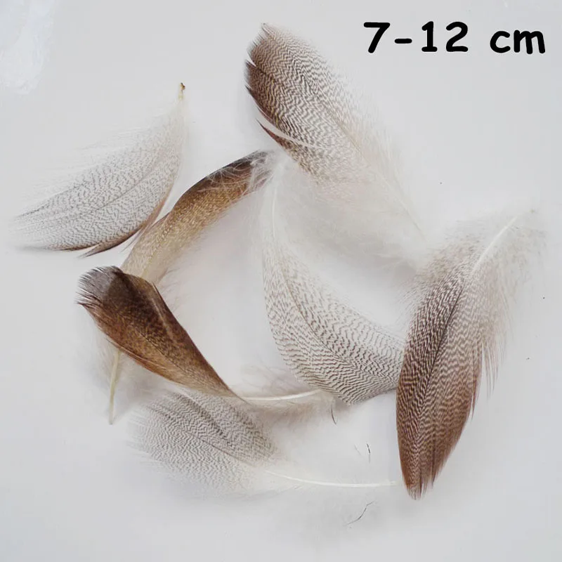Оптовая продажа 200/500 шт. перья утки курицы фазана петух павлин шлейф для поделок