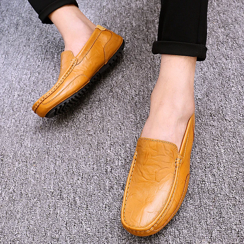 

Mens Casual Shoes Hot Sale Casual Fashion Shoes Men Leisure Leather Comfortable Breathable Zapatos De Hombre For Men's