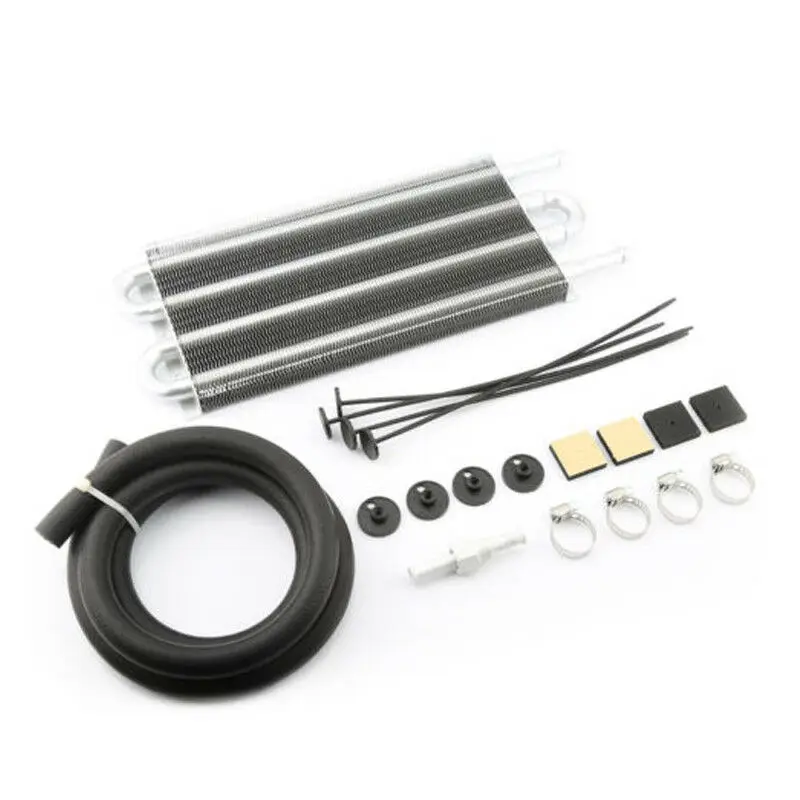 Алюминиевый 4-рядный масляный радиатор с дистанционной коробкой