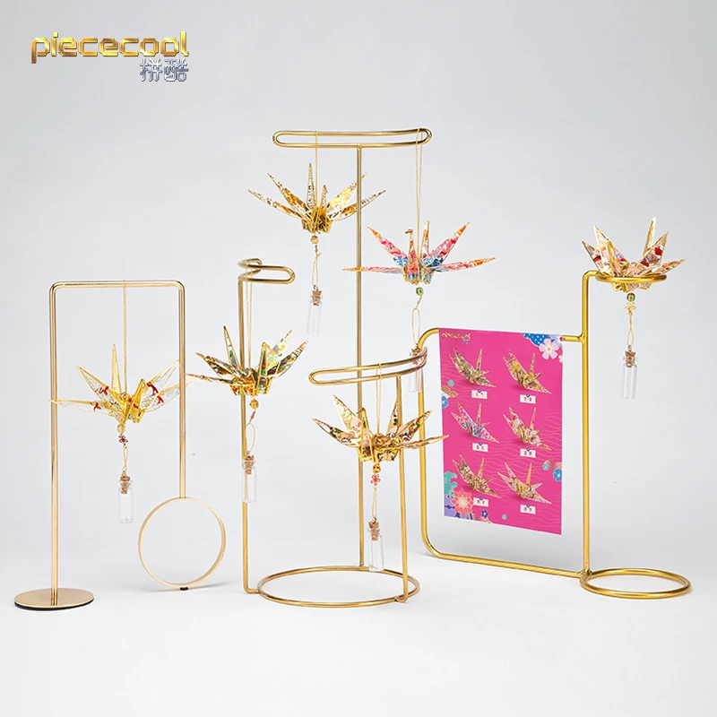 Металлические 3D модельные наборы Piececool из тысячи wishs Crane сборный Пазл сделай сам
