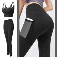 2 piece set workout clothes for women sports bra and leggings set sports wear for women gym clothing athletic yoga set