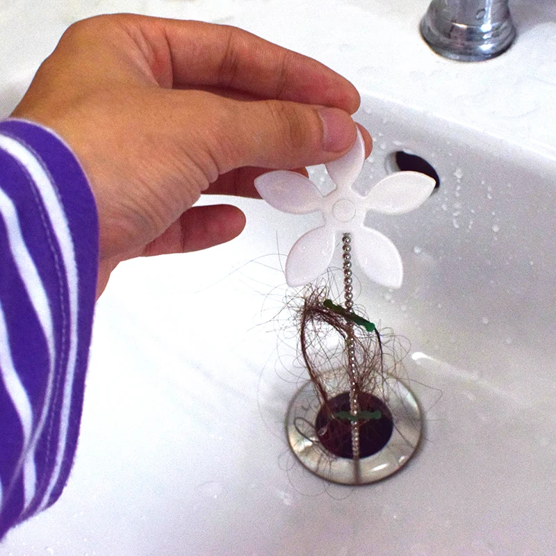 

2/4Pcs New Plug Sink Strainer Hair Catcher for Shower Drains Bath Basin Plug Hole Strainer