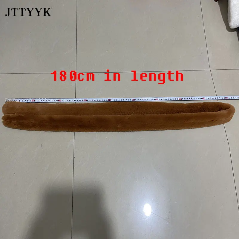 

Women Fur Coat Beltlength About 180cm Belts For Women Classic Simple Fashion Soft Fur Accessories Female Belt cinturon mujer