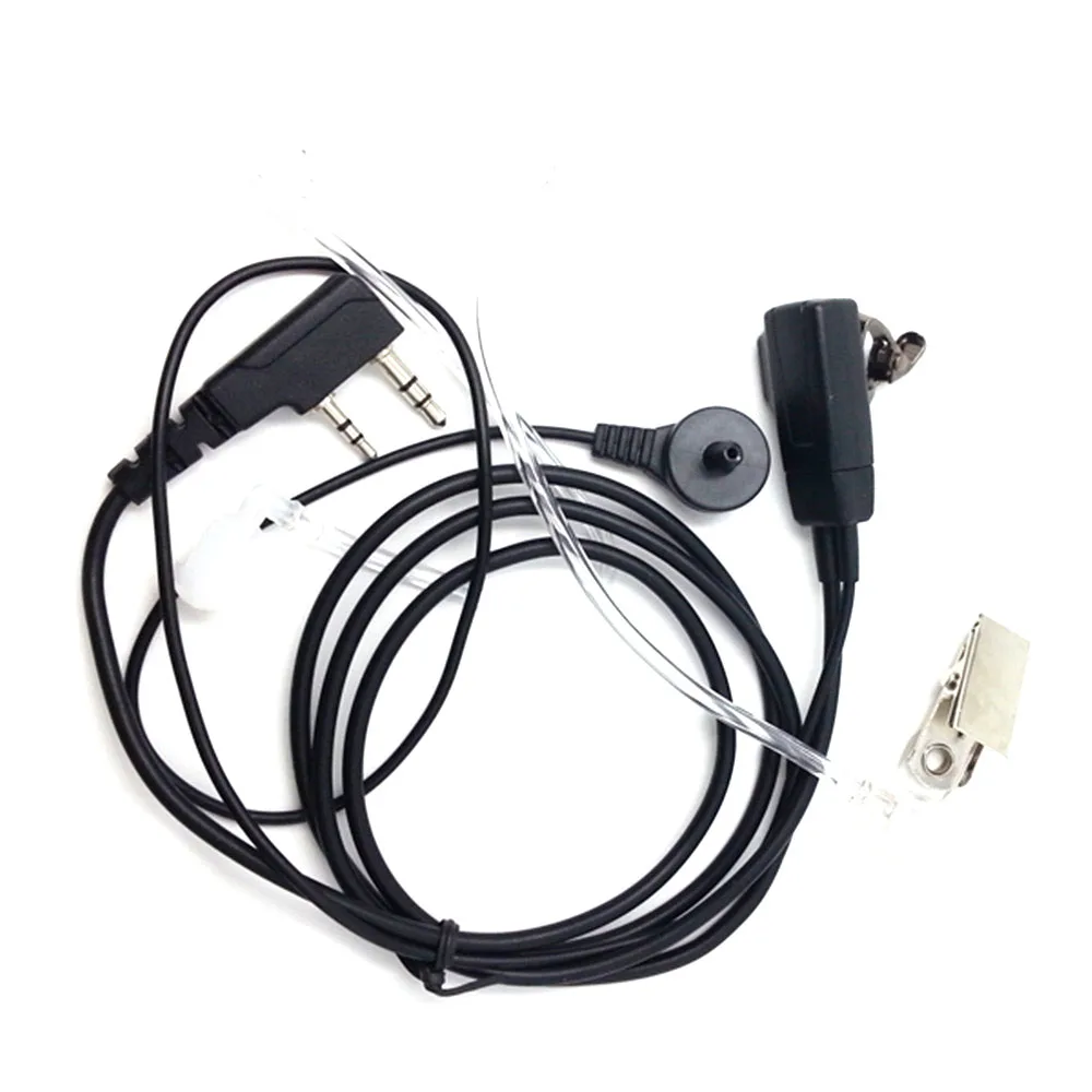 1pcs ANYSECU Air наушники для акустической трубки, наушников для Baofeng для радио PTT Walkie Talkie наушники для 888 S UV-5R UV-82 радио - Цвет: 1pcs