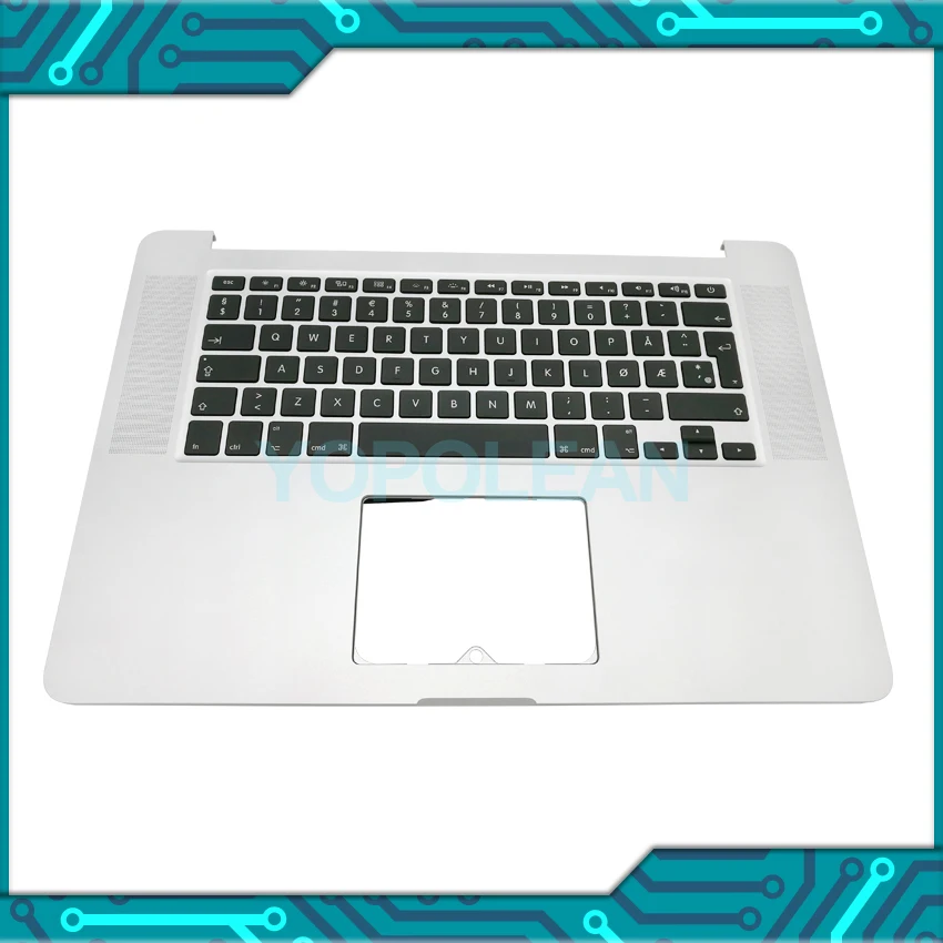 Like New Norway норвежская Клавиатура Top Case Palmrest для MacBook Pro Retina 15 &quotA1398 Topcase 2012 год|a1398