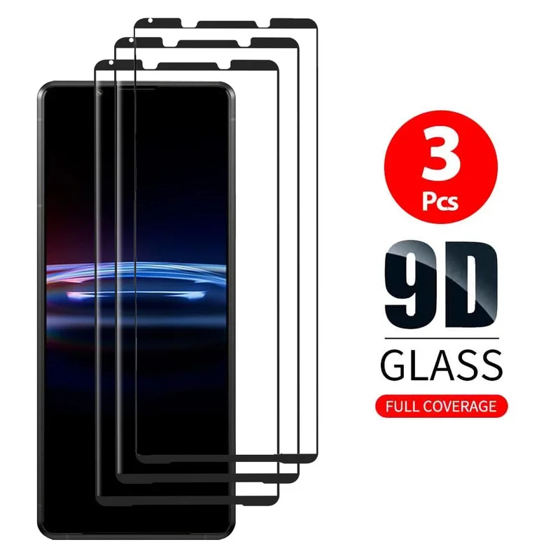 

3 PCS For Sony Xperia Pro-I Tempered Glass Protective Film Waterproof Anti-scratch Phone Screen Protector For Sony Xperia Pro-I