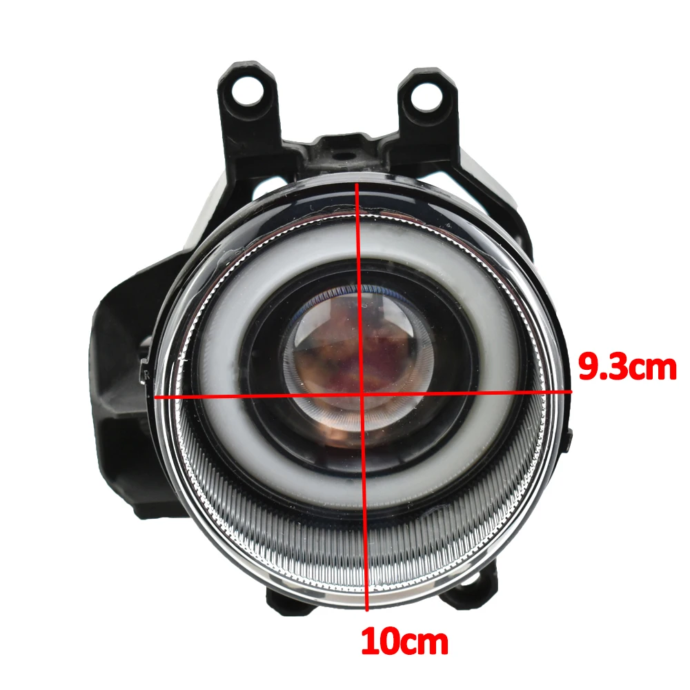 Супер яркие светодиодный ные Противотуманные фары и противотуманные Angel eye DRL H11 12