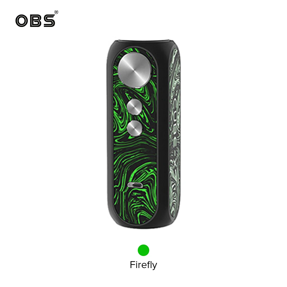 Оригинал OBS-Cube VW Box MOD встроенный аккумулятор 3000 мАч макс. 80 Вт Выход Advaced режим с