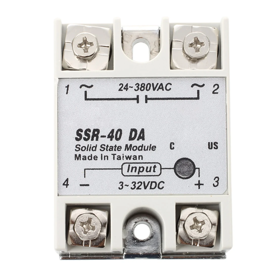 SSR-40DA твердотельные реле 3-32V DC/380V 24-AC/40A с 9 мм x 5 кольцо зонда K Тип термопара датчик